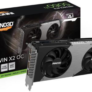 SCHEDA VIDEO INNO3D NVIDIA GeForce RTX 5060 Ti TWIN X2 OC 8GB GDDR7 - N506T2-08D7X-193075N