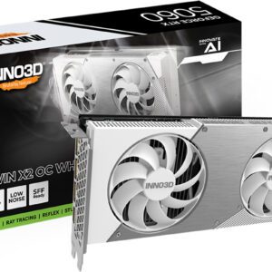 SCHEDA VIDEO INNO3D NVIDIA GeForce RTX 5060 Twin X2 OC WHITE 8 GB GDDR7