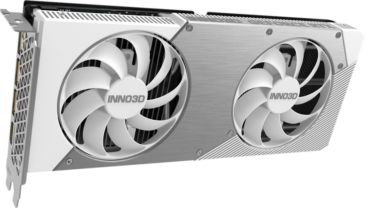 SCHEDA VIDEO INNO3D NVIDIA GeForce RTX 5060 Twin X2 OC WHITE 8 GB GDDR7 - immagine 8