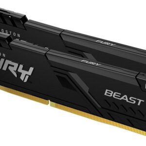 MEMORIE RAM DDR4 Kingston Technology FURY Beast KIT 16GB 2X8GB 3200MHz CL16 Black KF432C16BBK2/16