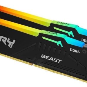MEMORIE RAM DDR5 Kingston Technology FURY Beast RGB KIT 16GB 2X8GB 6000MHz CL36 XMP/EXPO