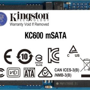 SSD Kingston Technology 256GB KC600 SATA3 mSATA - SKC600MS/256G
