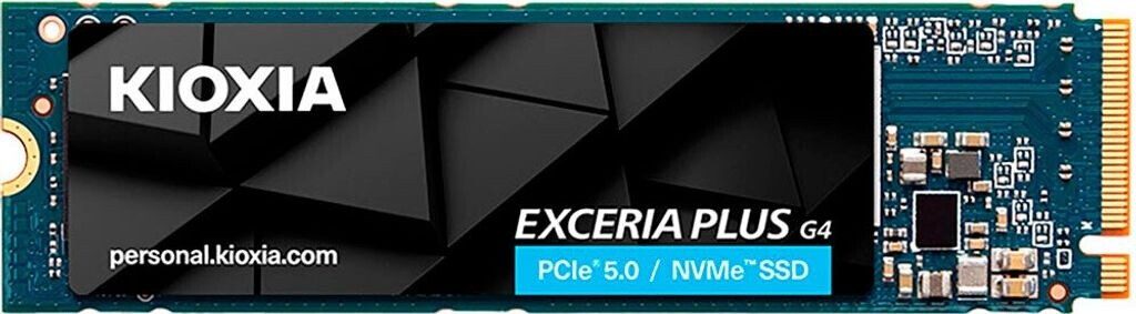 SSD Kioxia Exceria Plus G4 1TB M.2 PCI Express 5.0 NVMe BiCS FLASH TLC LVD10Z001TG8