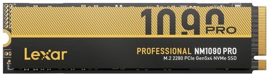 SSD Lexar Professional NM1090 PRO 1TB M.2 PCI Express 5.0 NVMe 3D TLC NAND - LNM109P001T-RNNNG - immagine 2