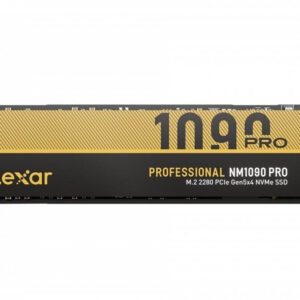 SSD Lexar Professional NM1090 PRO 4TB M.2 PCI Express 5.0 NVMe 3D TLC NAND LNM109P004T-RNNNG