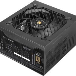 ALIMENTATORE POWER SUPPLY Mars Gaming MPB1000PSI 1000W 24-pin ATX Black 80+ GOLD (MARS-MPB1000PSI)