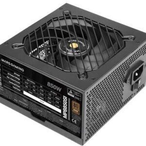 ALIMENTATORE POWER SUPPLY Mars Gaming MPB850SI 850W 24-pin ATX Black 80+ BRONZE (MARS-MPB850SI)