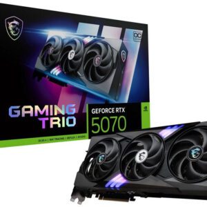 SCHEDA VIDEO MSI NVIDIA GeForce RTX 5070 GAMING TRIO OC 12GB GDDR7