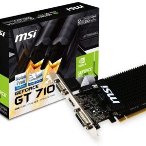 SCHEDA VIDEO MSI NVIDIA GeForce GT 710 2GD3H LP 2 GB GDDR3