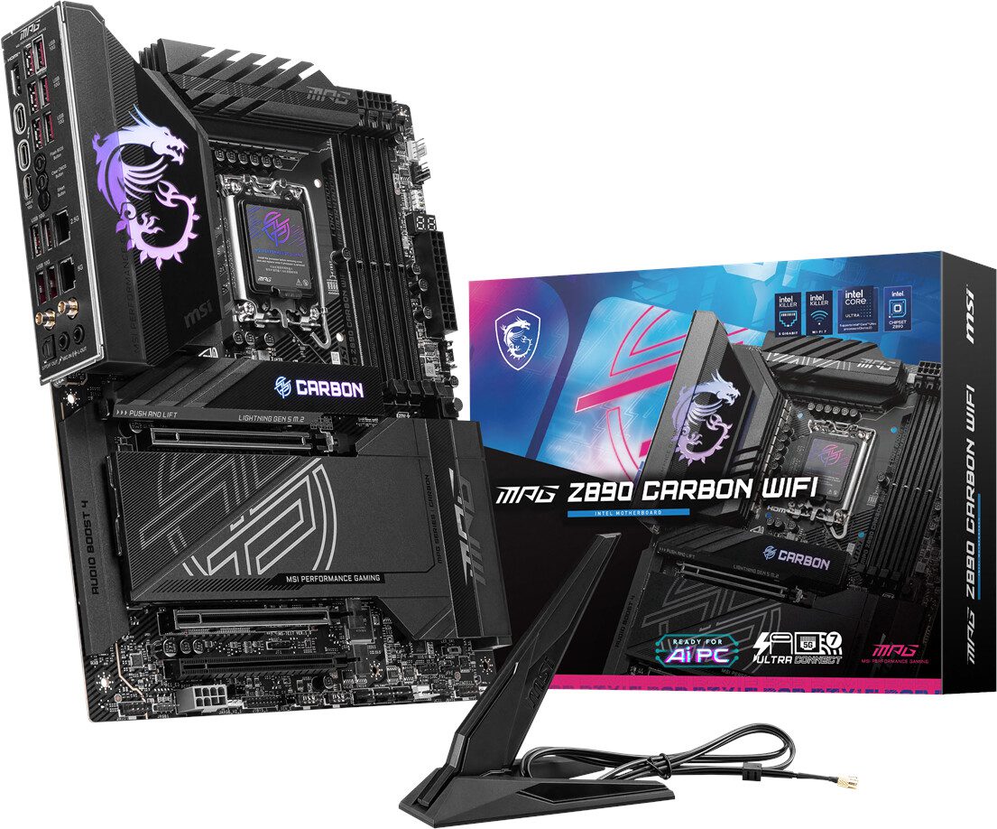 SCHEDA MADRE MSI MPG Z890 CARBON WIFI SOCKET 1851 ATX