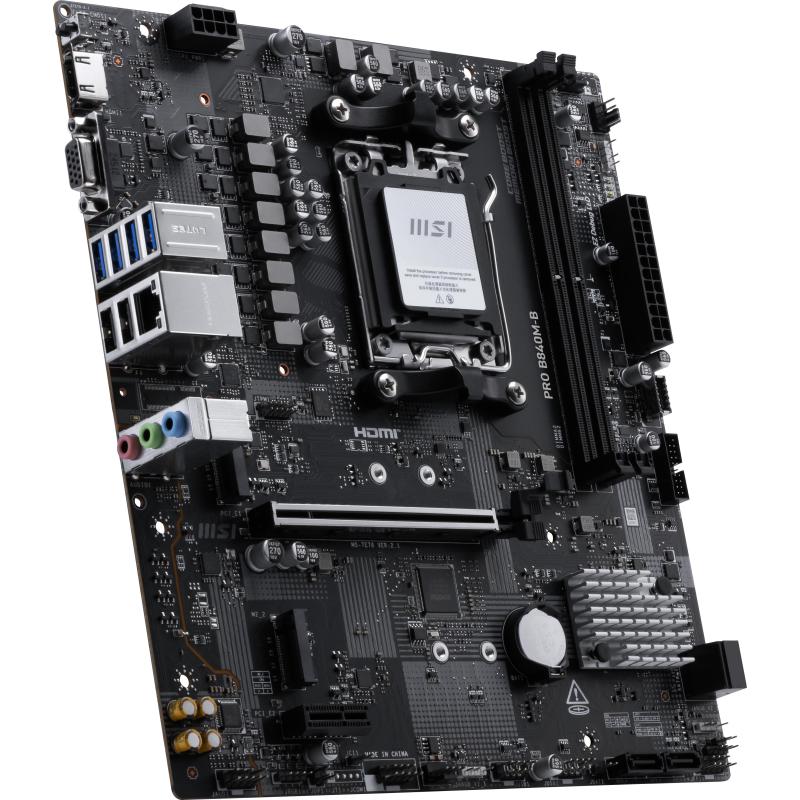 SCHEDA MADRE MSI PRO B840M-B Socket AM5 micro ATX - immagine 2