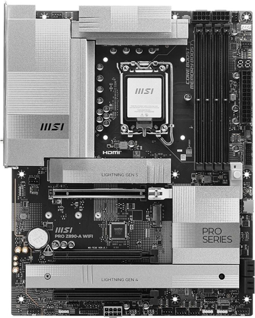 SCHEDA MADRE MSI PRO Z890-A WIFI SOCKET 1851 ATX - immagine 3