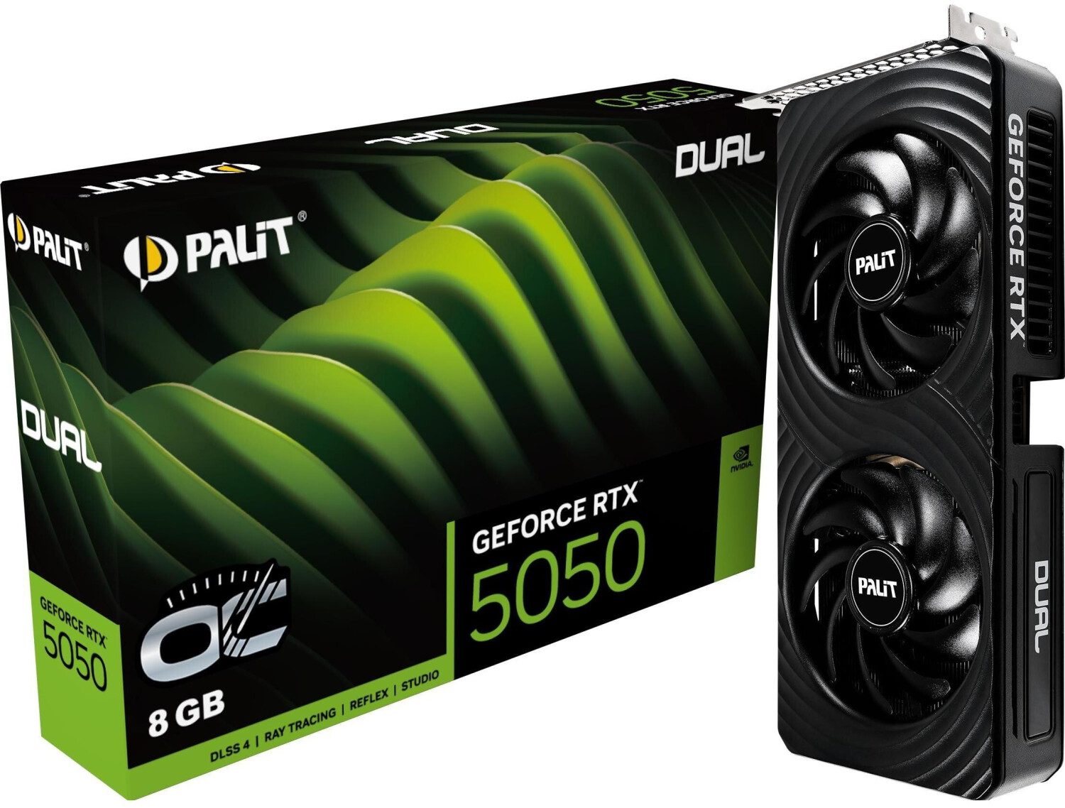 SCHEDA VIDEO Palit NVIDIA GeForce RTX 5050 Dual OC 8 GB GDDR6