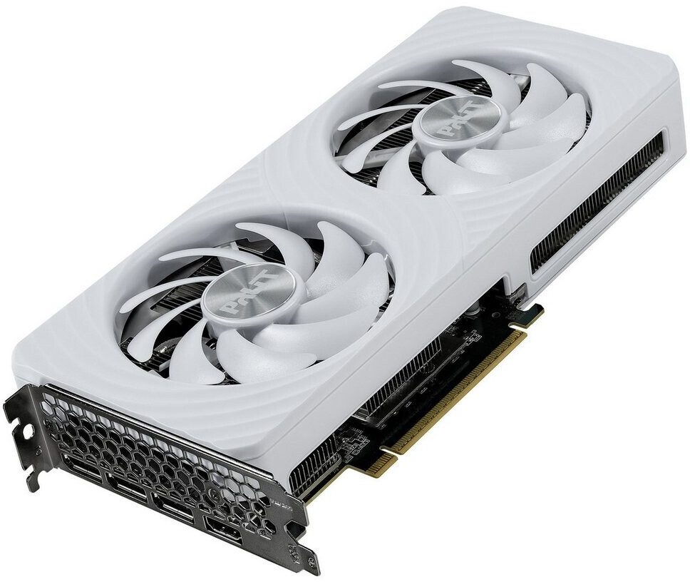 SCHEDA VIDEO Palit NVIDIA GeForce RTX 5060 White OC 8 GB GDDR7 - immagine 8