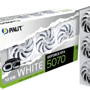 SCHEDA VIDEO Palit NVIDIA GeForce RTX 5070 White OC 12 GB GDDR7
