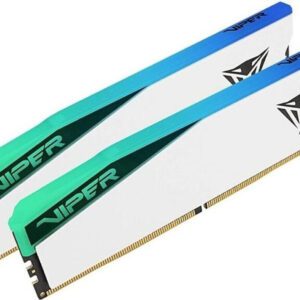 RAM DDR5 Patriot Viper Elite 5 Ultra WHITE KIT 64GB 2x32GB 6400MHz CL32 XMP EXPO VEU564G6432K