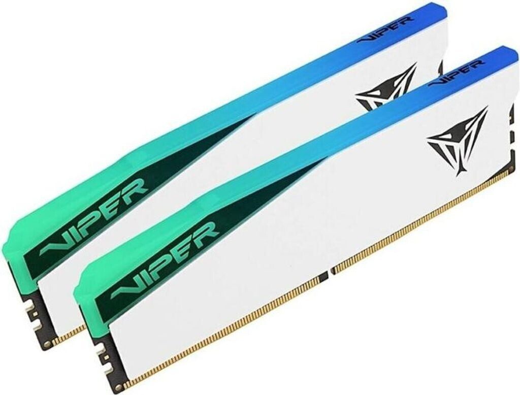 RAM DDR5 Patriot Viper Elite 5 Ultra WHITE KIT 64GB 2x32GB 6400MHz CL32 XMP EXPO VEU564G6432K