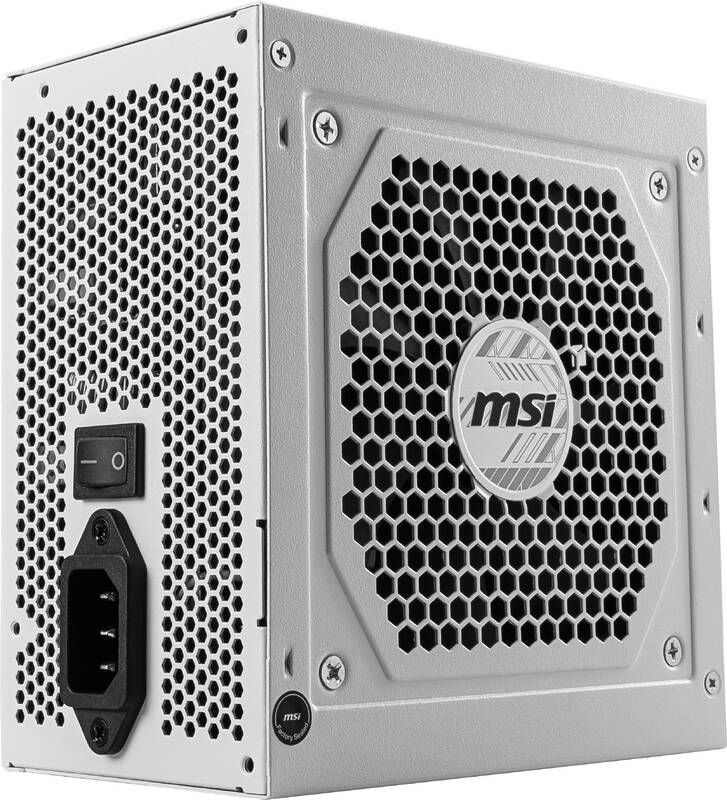 ALIMENTATORE POWER SUPPLY MSI MAG A850GL PCIE5 WHITE 850W 20+4 pin ATX 80+ GOLD (306-7ZP8A24-CE0) - immagine 6