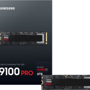 SSD Samsung 9100 PRO 4TB PCIe® 5.0 NVMe™ M.2 MZ-VAP4T0BW