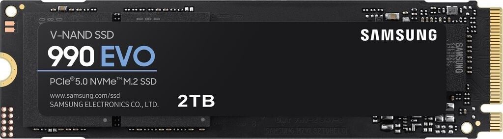 SSD Samsung 990 EVO 2TB M.2 PCI Express 4.0 NVMe V-NAND TLC - MZ-V9E2T0BW