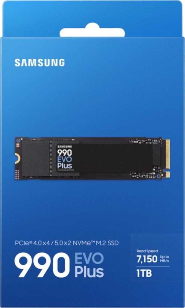 SSD Samsung 990 Evo Plus 1TB M.2 PCI Express 4.0 NVMe V-NAND TLC - MZ-V9S1T0BW - immagine 2