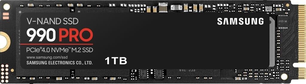 SSD Samsung 990 PRO 1TB M.2 PCI Express 4.0 NVMe V-NAND MLC MZ-V9P1T0BW