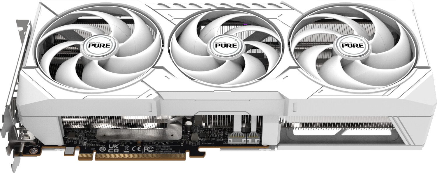 SCHEDA VIDEO Sapphire AMD Radeon RX 9070 PURE 16GB OC GDDR6 - 11349-02-20G - immagine 2