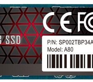 SSD Silicon Power P34A80 M.2 2TB PCI Express 3.0 SLC NVMe SP002TBP34A80M28