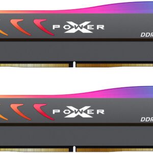 MEMORIE RAM DDR5 Silicon Power XPOWER Storm RGB KIT 32GB 2x16GB ECC XMP SP032GXLWU60CFDK
