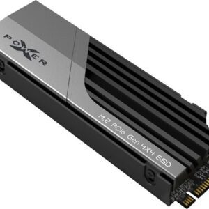 SSD SILICON POWER PCIe Gen 4x4 XS70 2TB M.2 2280 NVMe 1.4 CON HEATSINK SP02KGBP44XS7005