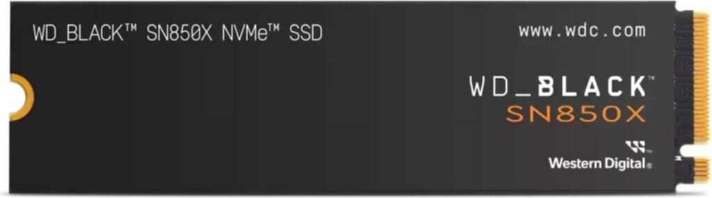 SSD Western Digital Black SN850X 8TB M.2 PCI Express 4.0 NVMe WDS800T2X0E-00CDD0