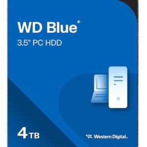 HDD Western Digital WD Blue 3.5" 4TB 5400 RPM 128 MB 3.5" Serial SATA III (WD40EZZX)
