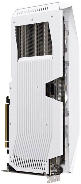 SCHEDA VIDEO XFX Mercury AMD Radeon RX 9060 XT OC White Gaming Edition 16GB GDDR6 - immagine 3