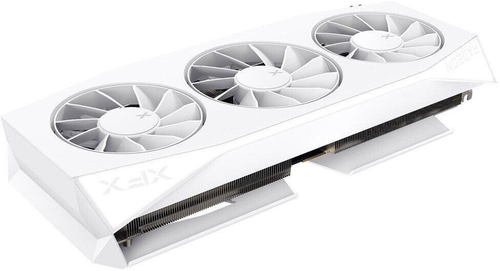SCHEDA VIDEO XFX Mercury AMD Radeon RX 9060 XT OC White Gaming Edition 16GB GDDR6 - immagine 2