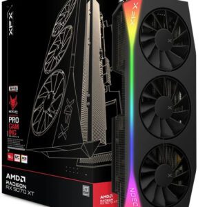 SCHEDA VIDEO XFX Mercury AMD Radeon RX 9070XT OC Gaming Edition with RGB