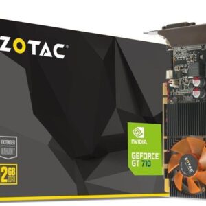 SCHEDA VIDEO Zotac NVIDIA GeForce GT 710 NVIDIA 2 GB GDDR3