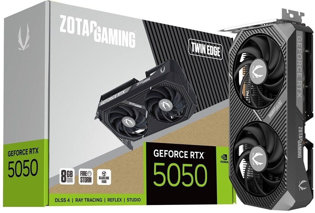 SCHEDA VIDEO Zotac NVIDIA GeForce RTX 5050 Twin Edge 8 GB GDDR6