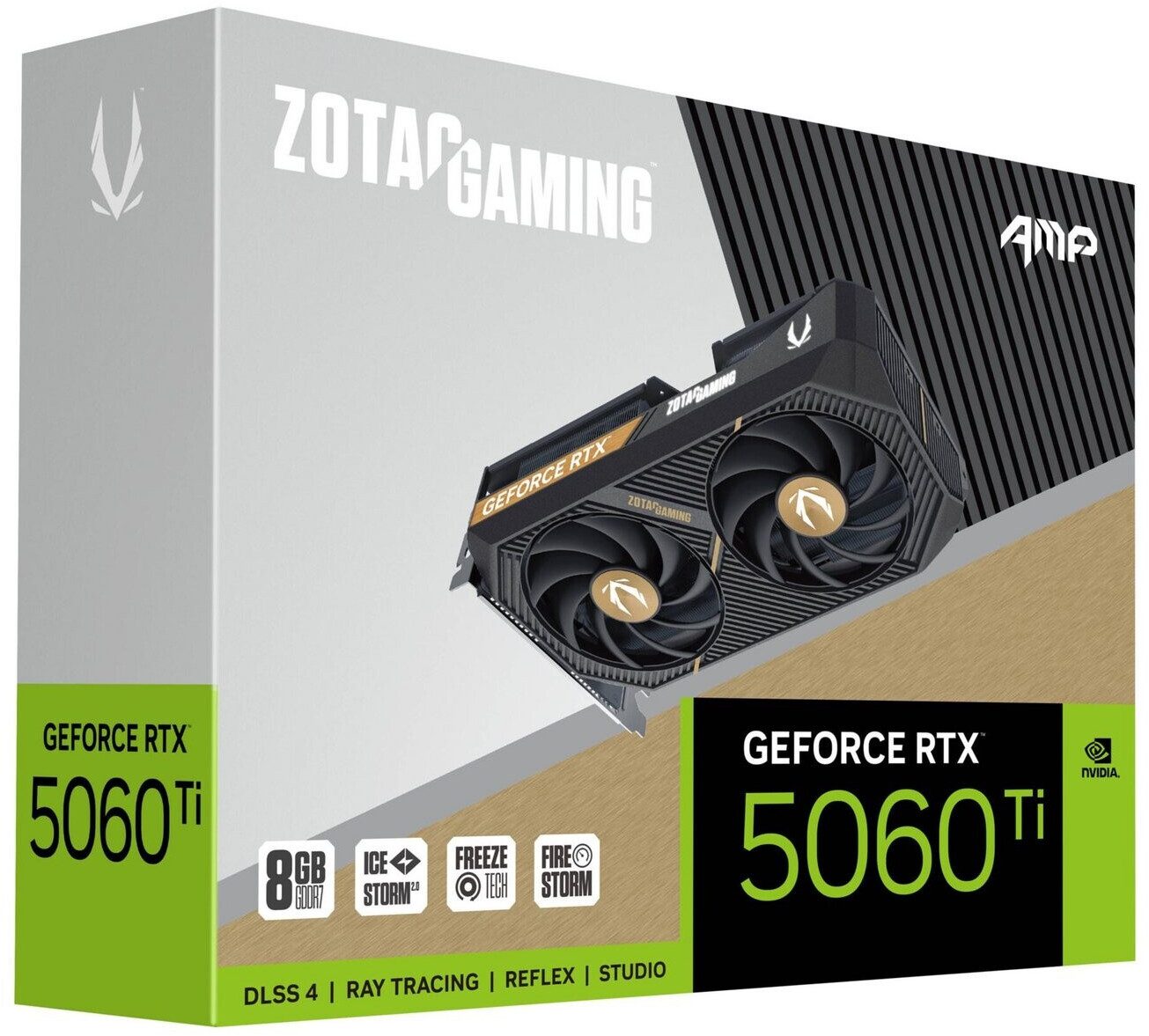 SCHEDA VIDEO Zotac NVIDIA GeForce RTX 5060 Ti AMP 8 GB GDDR7