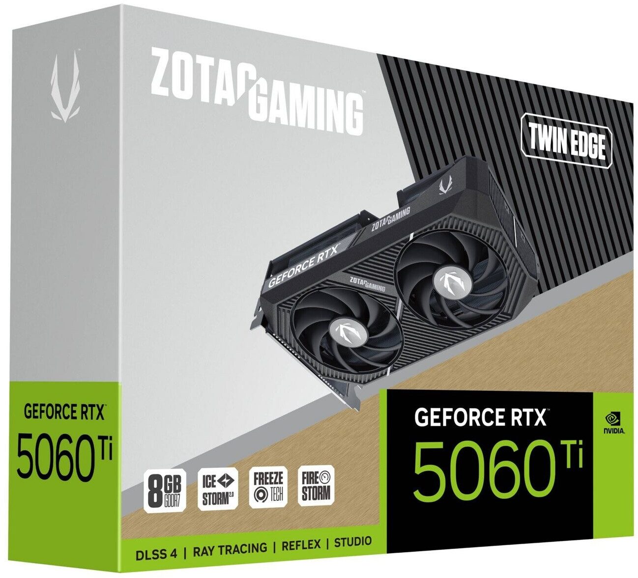 SCHEDA VIDEO Zotac NVIDIA GeForce RTX 5060 Ti Twin Edge 8GB GDDR7 - ZT-B50610E-10M