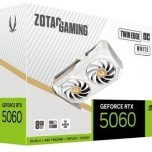 SCHEDA VIDEO Zotac NVIDIA GeForce RTX 5060 Twin Edge OC White Edition 8GB GDDR7 - ZT-B50600Q-10M