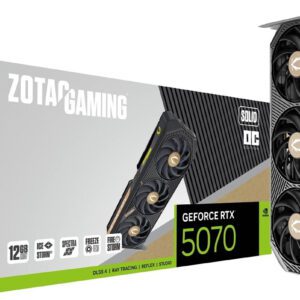 SCHEDA VIDEO Zotac NVIDIA GeForce RTX 5070 SOLID OC 12 GB GDDR7