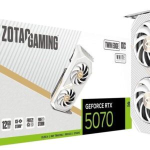 SCHEDA VIDEO Zotac NVIDIA GeForce RTX 5070 Twin Edge OC WHITE EDITION 12 GB GDDR7