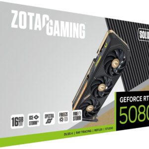 SCHEDA VIDEO Zotac NVIDIA GeForce RTX 5080 SOLID CORE OC 16GB GDDR7 - ZT-B50800J2-10P