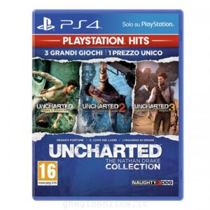PS4 PLAYSTATION 4 Uncharted: The Nathan Drake Collection PS HITS Versione Italiana Nuovo e sigillato