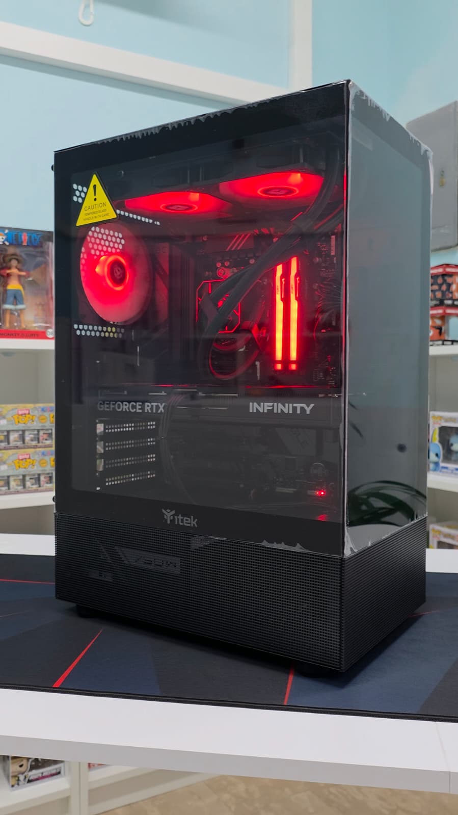 PC GAMING SHOWBUI - RTX 5060 TI 16GB, CPU AMD 7600X, RAM DDR5 KIT 16GB 6000 MHz, SSD M.2 1TB, 750W 80+ BRONZE, LIQUID 240MM, WIN 11 PRO - immagine 2
