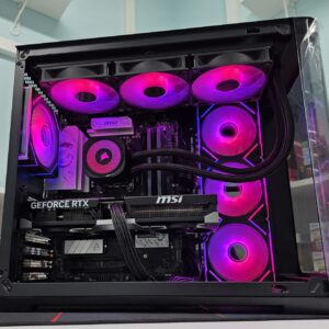 PC GAMING DARK CAVE - RTX 5070 TI 16GB, CPU AMD 9800X3D, RAM DDR5 KIT 32GB 6000MHz, SSD M.2 1TB, 850W 80+ GOLD, LIQUID 360MM, WIN 11 PRO