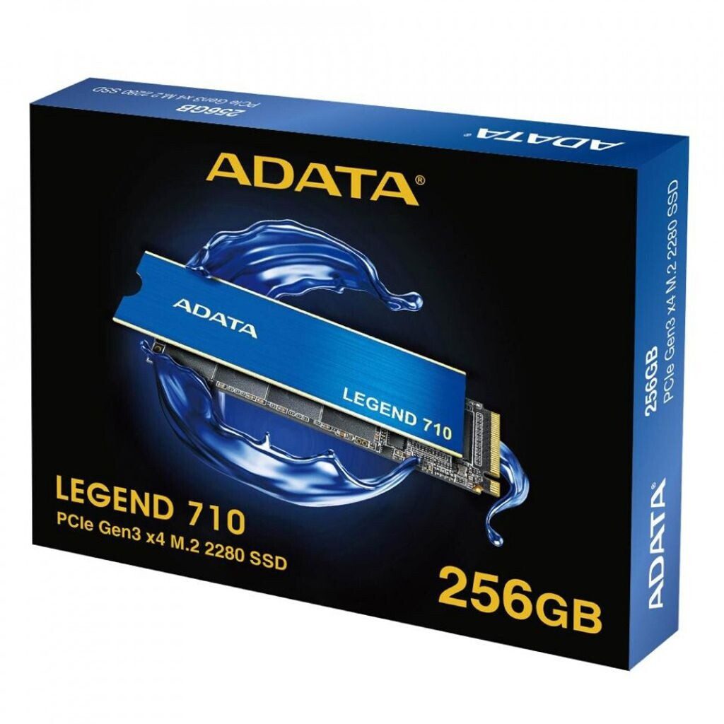 SSD ADATA LEGEND 710 M.2 256GB PCI Express 3.0 3D NAND NVMe ALEG-710-256GCS - immagine 2