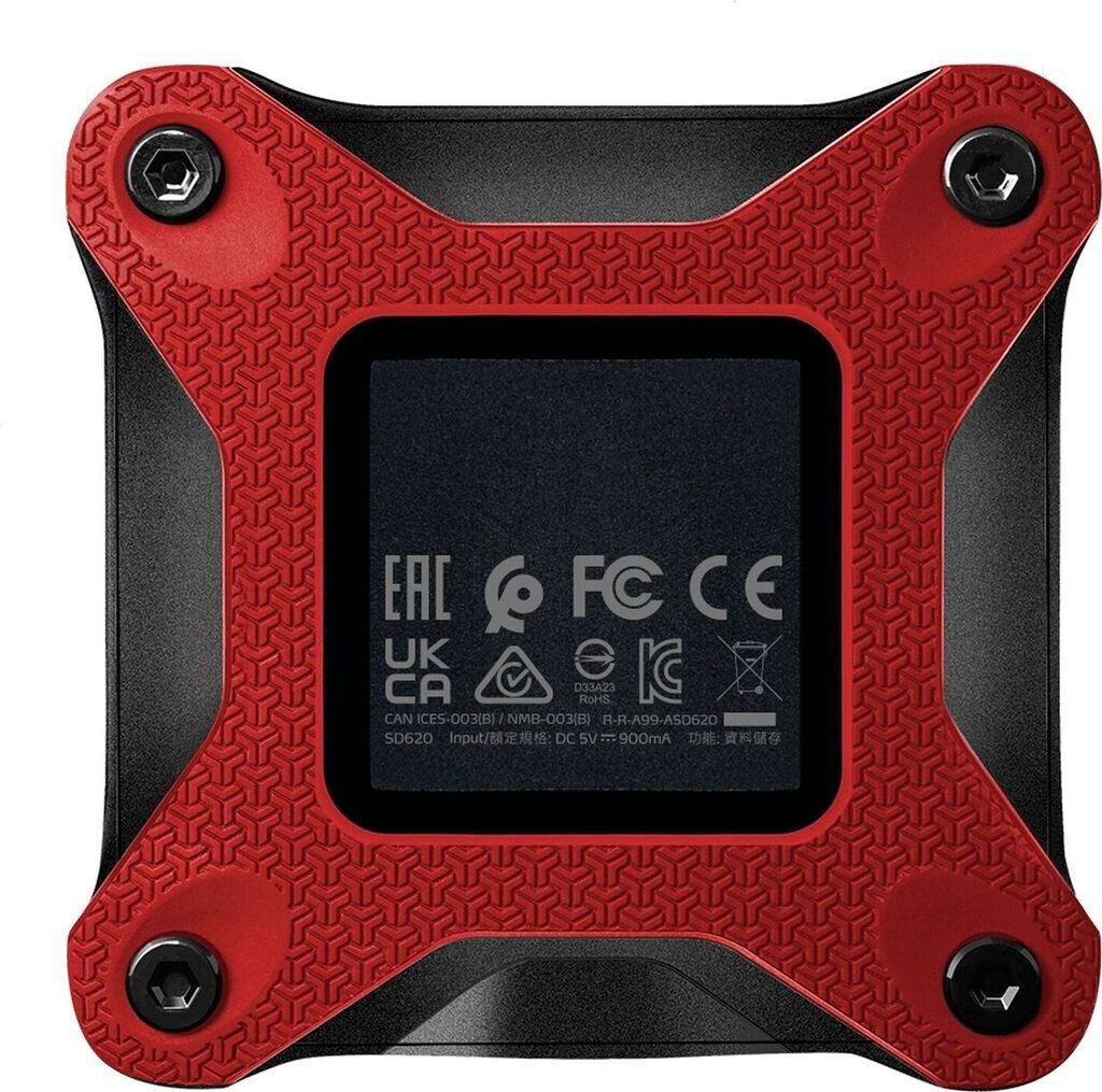 SSD ESTERNO ADATA SD620 2TB RED - SD620-2TCRD - immagine 3