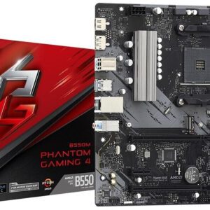 SCHEDA MADRE Asrock B550M Phantom Gaming 4 Socket AM4 micro ATX (B550M PHANTOM GAMING 4)