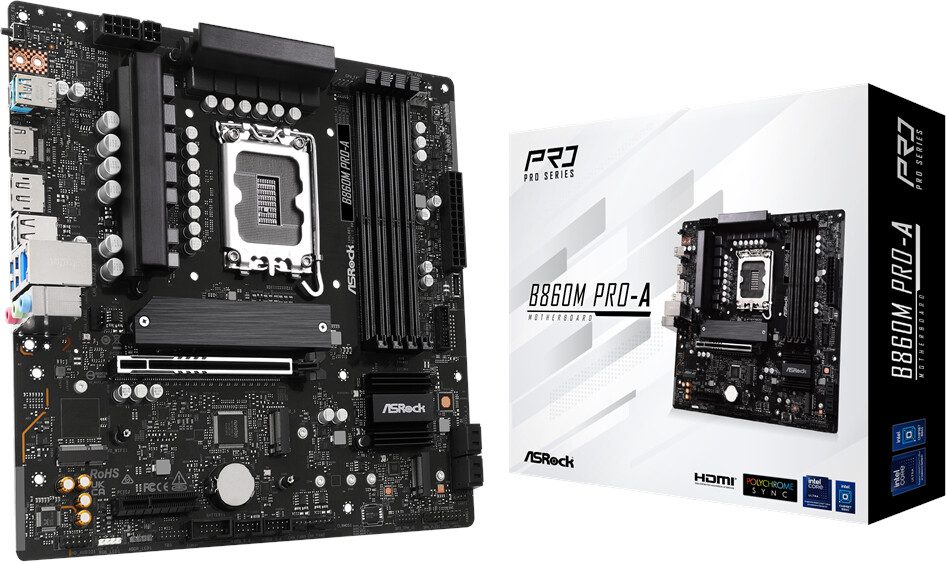 SCHEDA MADRE ASRock B860M Pro-A SOCKET 1851